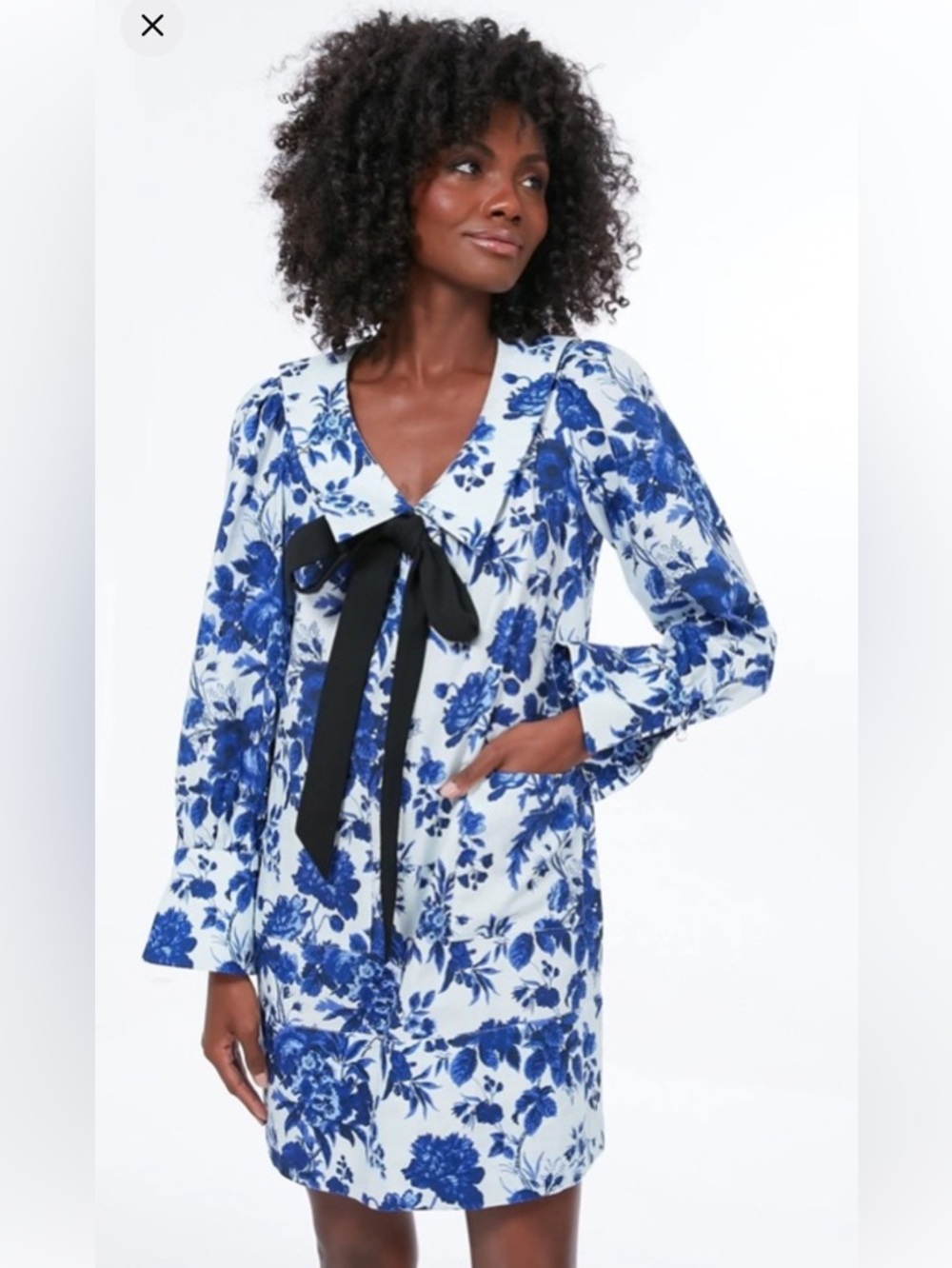 Tuckernuck Sapphire Bloom Bella dress size small